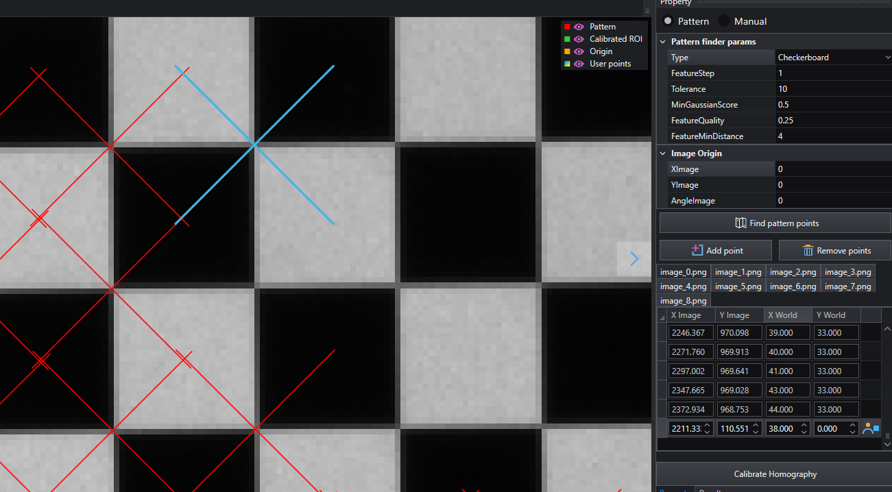 Camera Calibration Transform Editor