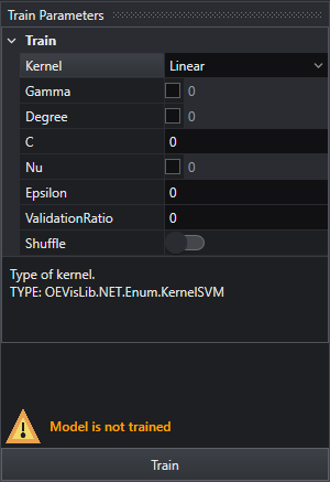 Data Classification Model Editor