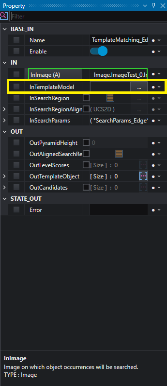 Template Model Editor